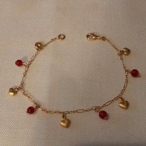 Mini Hearts and Rubies Bracelets